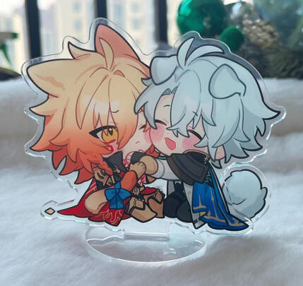 wagging standee